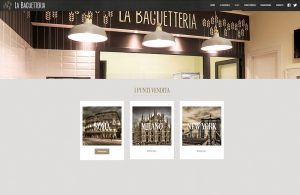 La Baguetteria website