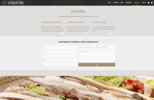 La Baguetteria website